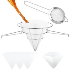 Maple Syrup Making Kit 1PCS Maple Syrup Filter Cone with 1 PCS Filter Spoon a...