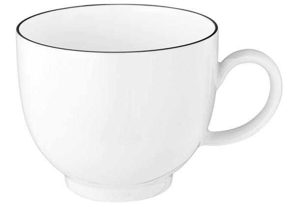 Seltmann Weiden Kaffeeobertasse Lido Black Lin Bht 10.70X6.70X8.10 Cm-image