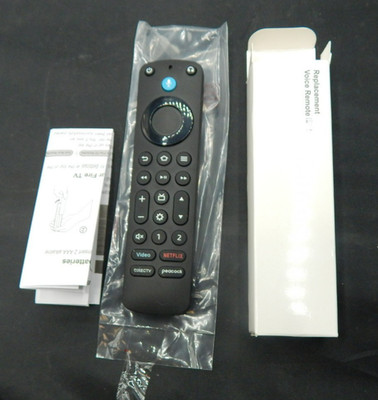 NEW BLACK  REPLACEMENT VOICE REMOTE PRO IN BOX