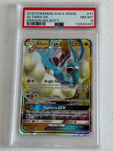 Altaria-GX graded PSA 8 for sale on eBay