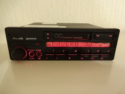 Audi Autoradio Gamma CC Radio 80 90 100 Quattro Coupe  S2 S4 Youngtimer
