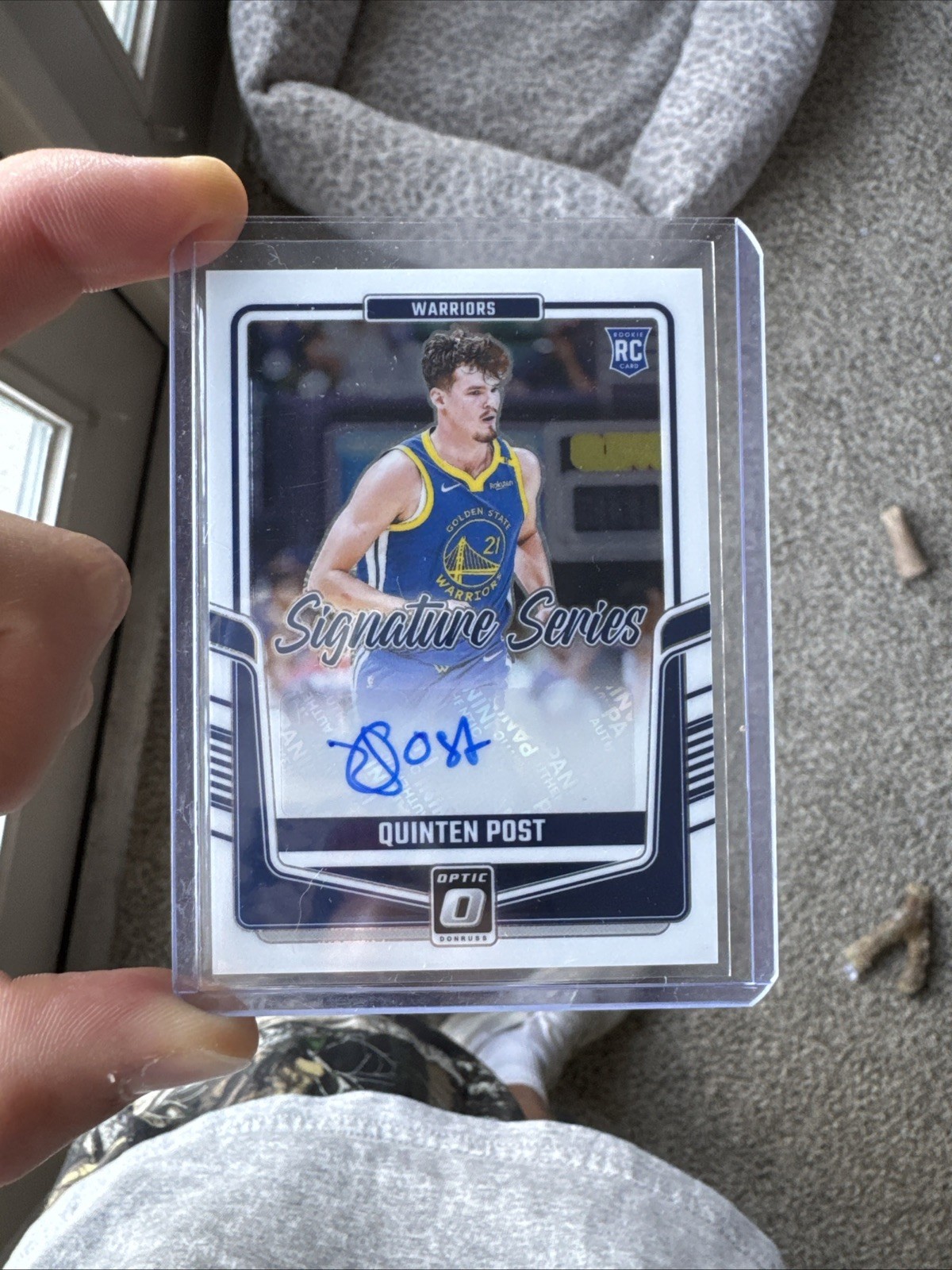 2024-25 Donruss Optic Signature Series Quinten Post Auto #SS-POT Warriors
