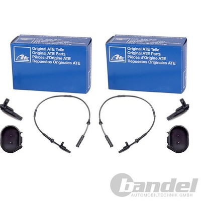 2X ATE ABS-SENSOREN HINTEN PASSEND FÜR BMW X3 X4 LINKS+RECHTS | 24.0711-5414.3