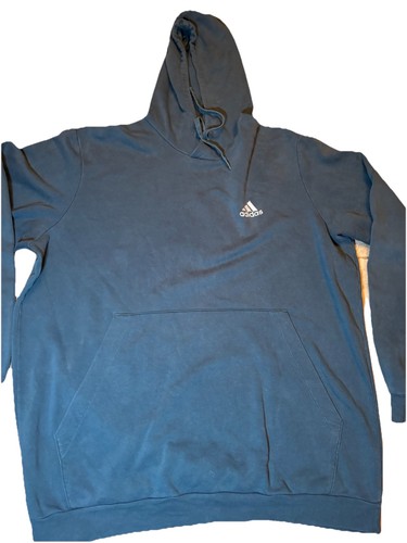 Adidas türkis Hoodie Herren Größe 2XLT Fronttasche groß und groß - Bild 2 von 10