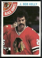 1978-79 Topps J. Bob Kelly #189 Chicago Blackhawks