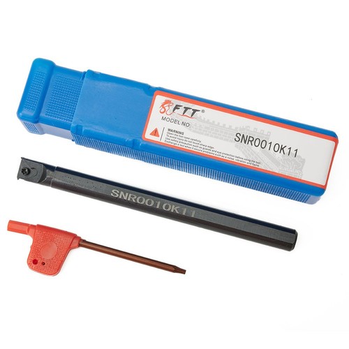 SNR0010K11 Tornio Filettatura Barra Perforare Girevole Porta Utensili+10 Inserti - Foto 9 di 12