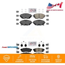 Front Rear Ceramic Disc Brake Pads Kit For Toyota C-HR KNF-101698