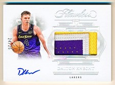 2024-25 Flawless Dalton Knecht RPA Horizontal Patch Auto Rc #HPA-DKL (24/25)