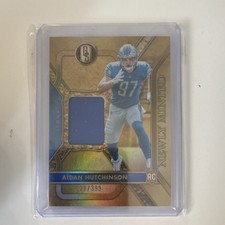 Panini Gold Standard Newly Minted MEM RC Aidan Hutchinson #NMM-AHU /399 Lions