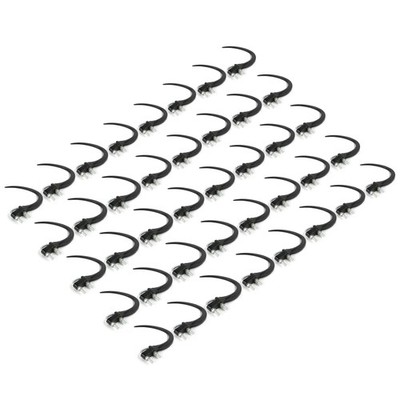 (Pack of 40) 9'' Hay Accumulator Grapple Hook Kits with U-Bolts, Nuts, Washers