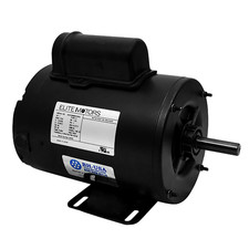 Motor elevador de barco eléctrico Elite TENV de alta resistencia de 1 HP con base