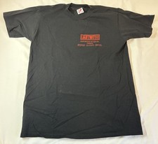 1993 SUPER MARIO BROS CAST CREW T-SHIRT  Lightmotive  Size M  black