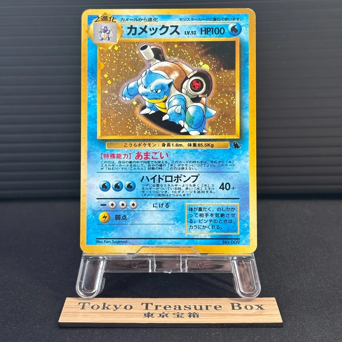 Blastoise Pokémon TCG Individual Trading Card Games Holo Rare in