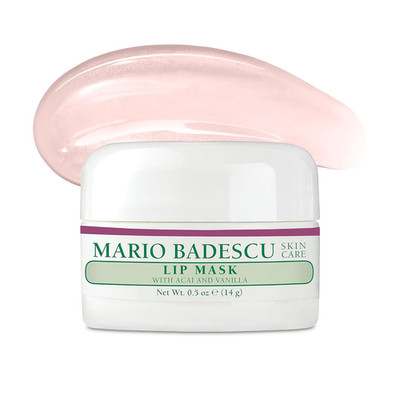 Lip Mask, Overnight Lip Treatment Enriched with Skin Softening Coconut Oil and H