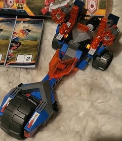 Lego Nexo Knights: 70319 Macy's Thunder Mace USED 100% Complete 2016 Retired Set