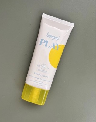Supergoop PLAY Mineral Lotion LSF 30 100ml Sonnencreme Gesicht & Körper Wasserfest