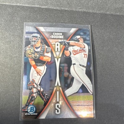 Bowman Draft 2025 Topps Caden Bodine #A-6 Baltimore Orioles Axis Chrome Baseball