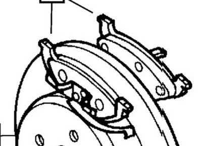 Magneti Marelli 2AMV2948AB Rear Disc Brake Pad Set for Caravan Town & Country
