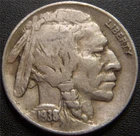 1938-D Buffalo Nickel - 3/4 of the Horn Shows