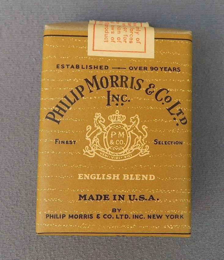 philip morris cigarettes price Philip Morris Collectible Tobacco Cigarettes for sale