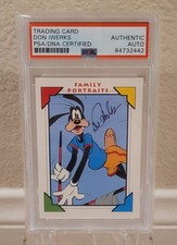 Walt Disneys Don Iwerks Autograph Psa