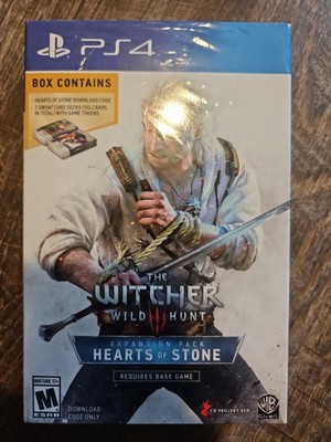 The Witcher 3: Wild Hunt Hearts of Stone Expansion (Sony PS4, 2015) - Brand New!