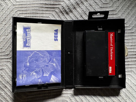 Master System MASTER OF DARKNESS Game Sega PAL REGION FREE (Works in US)