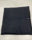 VTG Needlepoint Floral Throw Pillow Quilt Design Maroon Navy Blue Country Living — photo 2