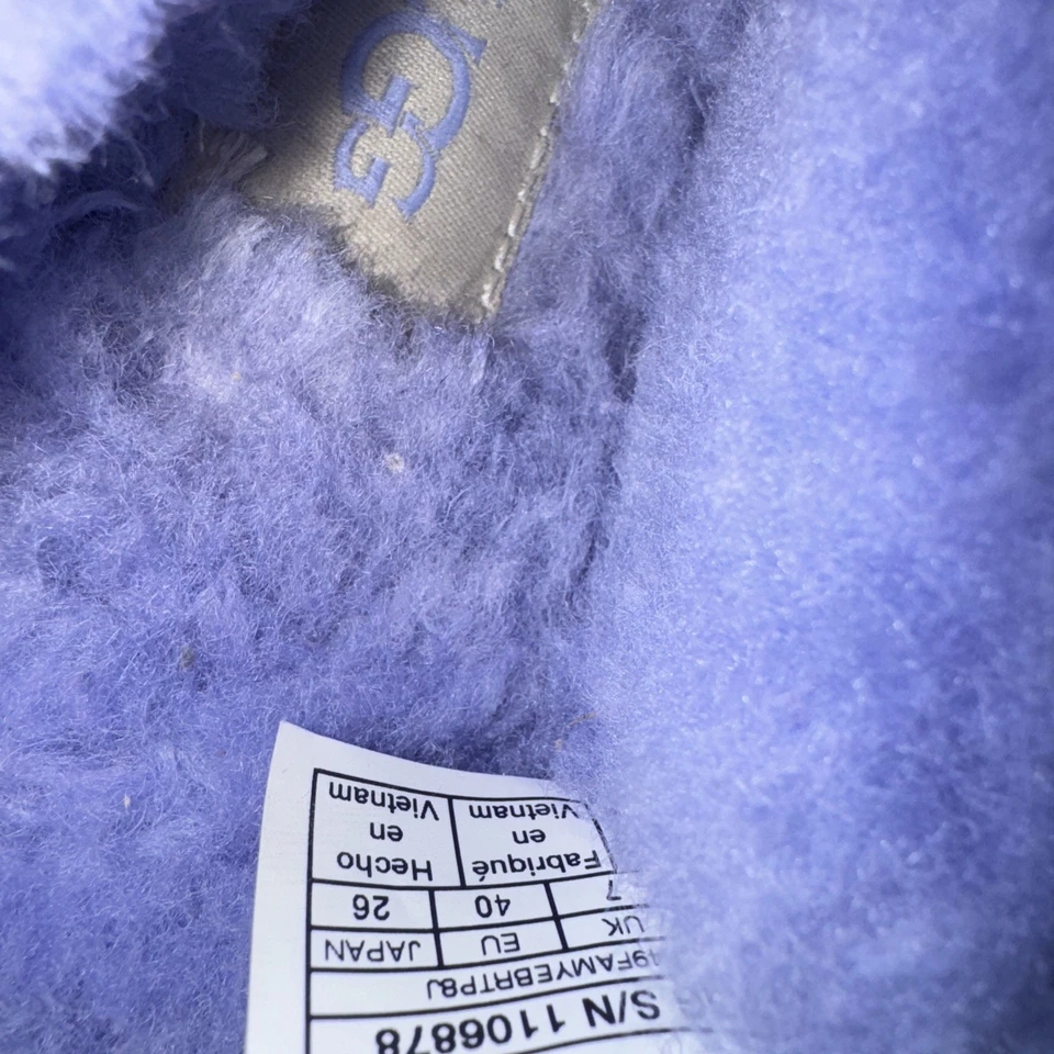 Zapatillas Ugg Talla 9 Ansley Azul Mocasines Sin Cordones Usadas Dos Veces Foto 4 de 4