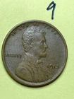 1913 LINCOLN WHEAT CENT,  high condition coin, XF-AU #9