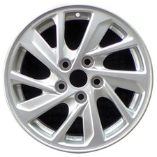 Wheel Rim Mitsubishi Eclipse Cross 16 2018-2026 4250D787 Factory Silver OE 65858