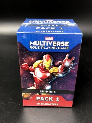 Marvel Multiverse Role Playing Game RPG Kickstarter Exclusive 2D Mini Pack 1