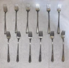 Louis XIV Towle Sterling Silver Set 12 Oyster Forks 5 1/2 196 Gr No Monogram
