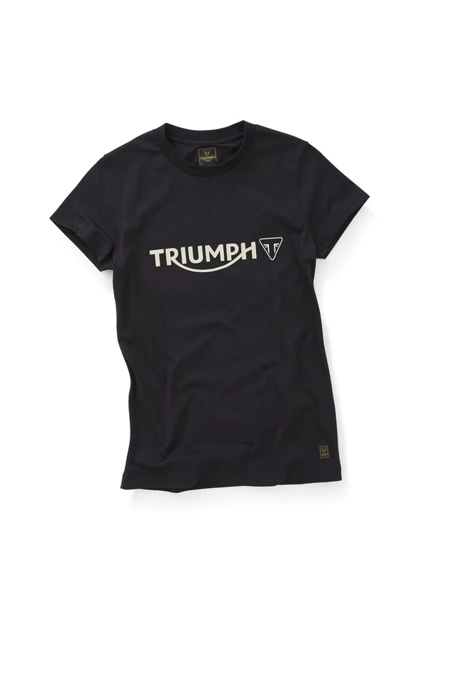 TRIUMPH Motorcycles MELROSE T-Shirt - für Frauen - schwarz - Neu