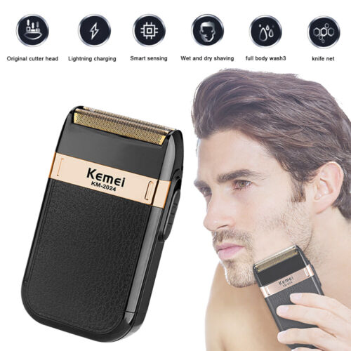 For Rechargeable Razor Shaving Machine Beard Trimmer Men Gifts Electric Shavers - Picture 1 of 12