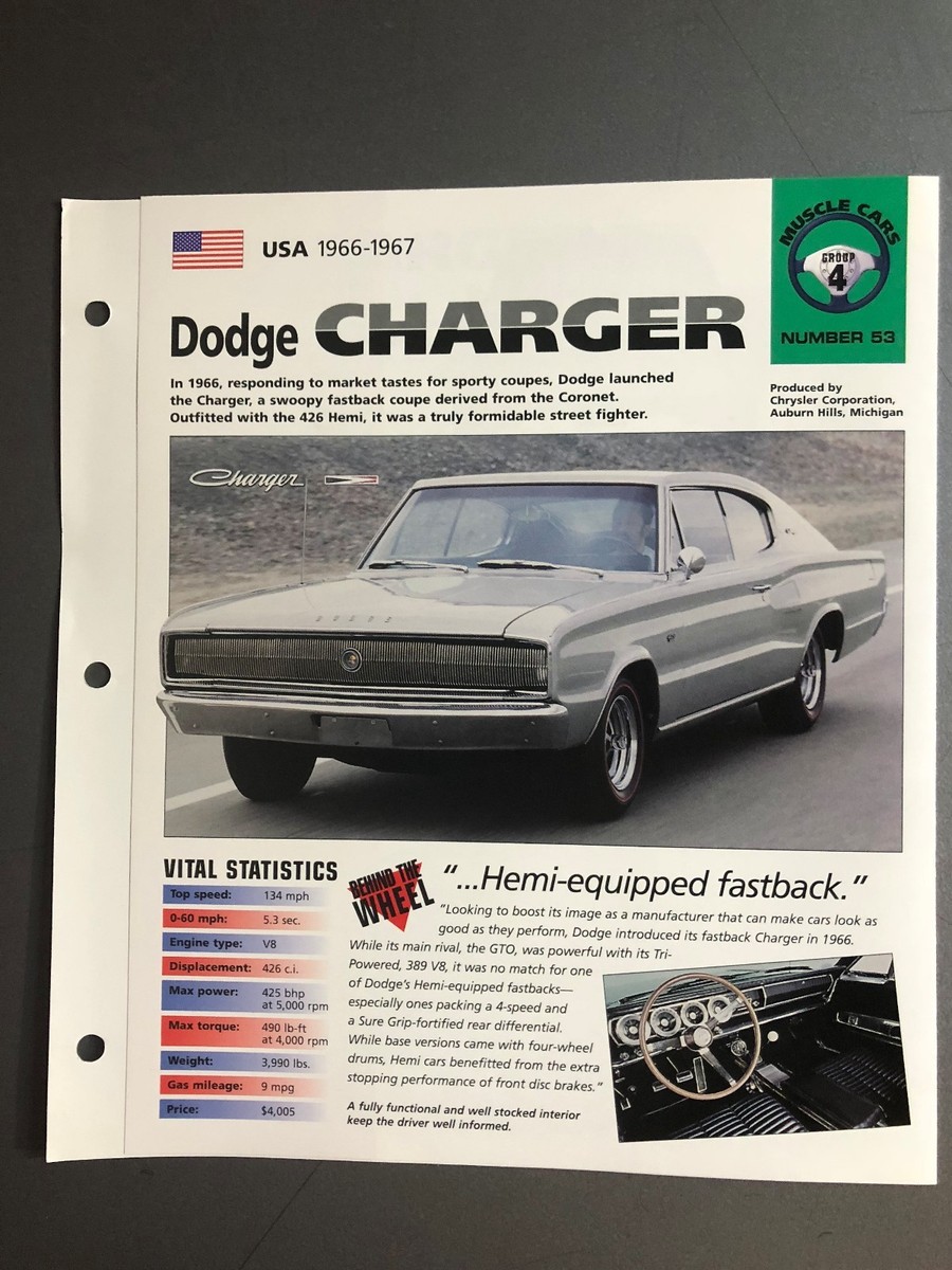 DODGE CHARGER 1966-1974 の雑誌 DODGE CHARGER 1966-1974 の雑誌