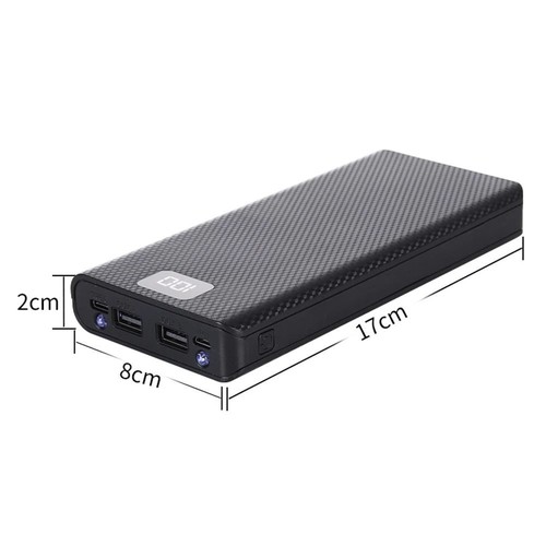 8*18650 Power Bank Case 5V 2A Battery Charge Storage Box Micro USB Type C - 第 9/17 張圖片