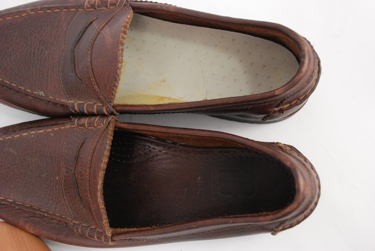 Allen Edmonds Flagstaff Casual Penny Loafers Brown Leather