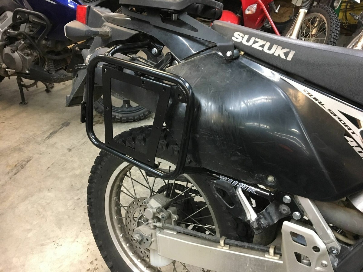 Tusk Pannier Racks Fits: 2000-2024 DR-Z 400S/SE/SM-Dual Sport