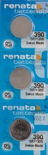 3 x Renata 390 Watch Batteries, SR1130SW Battery  Shipped from Canada