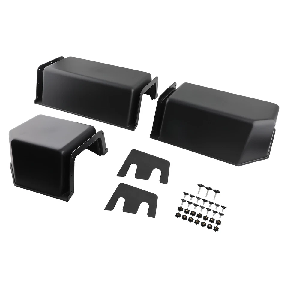 Caja de carga de almacenamiento trasera debajo del asiento para Ford F150 SuperCrew cabina y doble cabina 15-23 Foto 3 de 4