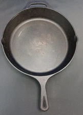 Utopia Kitchen Pan Cast Iron Round Surface Heavy 12