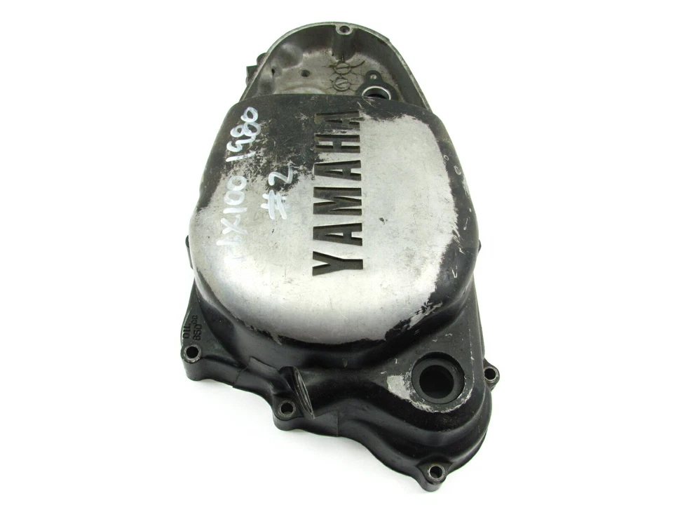 1980 YAMAHA 80 MX100 MX 100 MX100G - RIGHT CRANKCASE CLUTCH COVER - Image 2 of 4