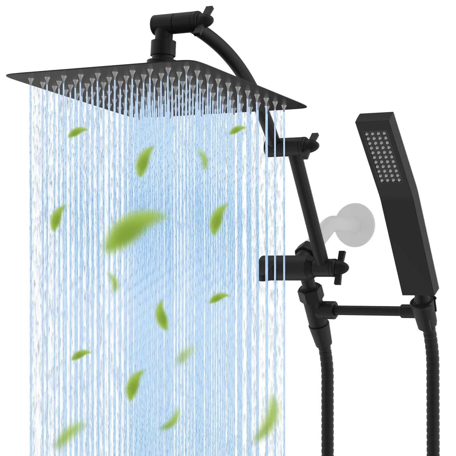 Shower Head,10 Inch High Pressure Rainfall Shower Head/Handheld Showerhead Combo
Opens in a new wind