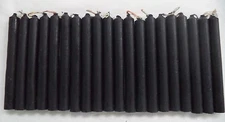 Chime Spell Candles: Black, Mini 4" Box of 20 (NEW) Pagan, Wicca, Altar
