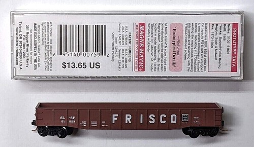 MTL Micro-Trains 10500530 Frisco SLSF 51523 50 pies góndola | Zustand: New