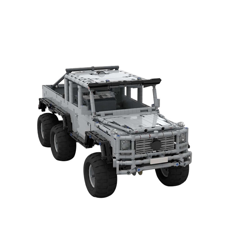 MOC: G-class 6╳6 Off-road SUV Model with Power Functions 1700 Pieces Toys Set