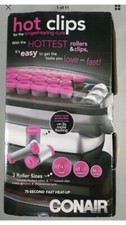 Conair Hot Clips 20 Heated Rollers 19 Clips 3 Sizes Pre Owned