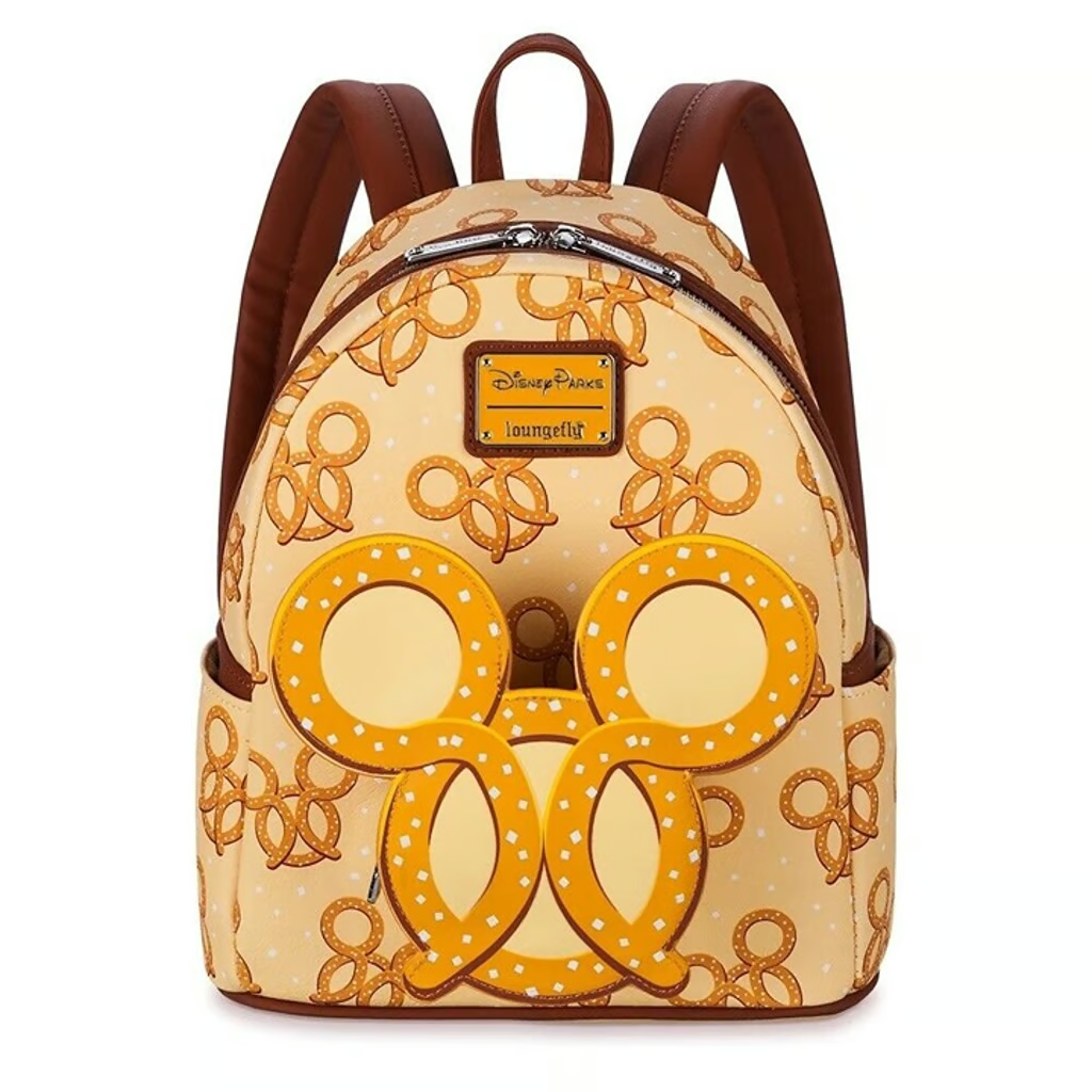 Loungefly Disney Mickey Mouse Pretzel Mini Backpack Bag NWT | eBay