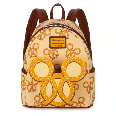 Loungefly Disney Mickey Mouse Pretzel Mini Backpack Bag NWT | eBay